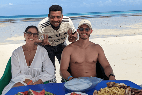 Zanzibar: tour privato del banco di sabbia di Nakupenda con pranzo a base di pesceTour privato del banco di sabbia di Nakupenda – Ti veniamo a prendere in qualsiasi hotel