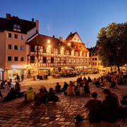Nuremberg: The Old Town in Evening Light - IN GERMAN
