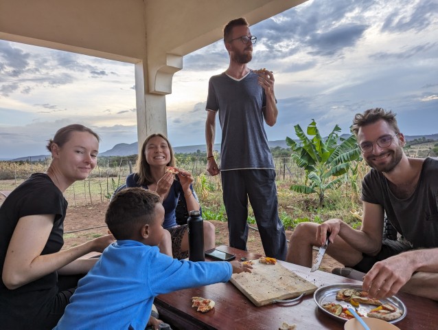 Visit Solai traditional, local Life + self Made Ofen Pizza in Lake Bogoria