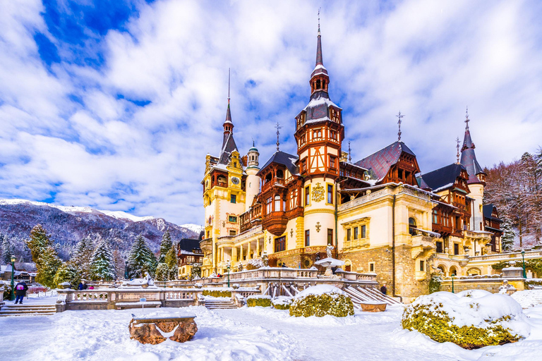 Visita guiada a 3 castelos em 1 dia: Quarta-feira, Drácula e Peles