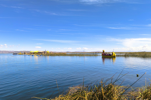 Puno: Uros Taquile Tour + Overnight in Luquina Community (VIP Speedboat) Puno: Uros Taquile Tour + Overnight Stay in Luquina Community (VIP Speedboat)