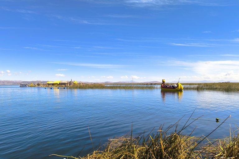 Puno: Uros Taquile Tour + Overnight in Luquina Community (VIP Speedboat) Puno: Uros Taquile Tour + Overnight Stay in Luquina Community (VIP Speedboat)