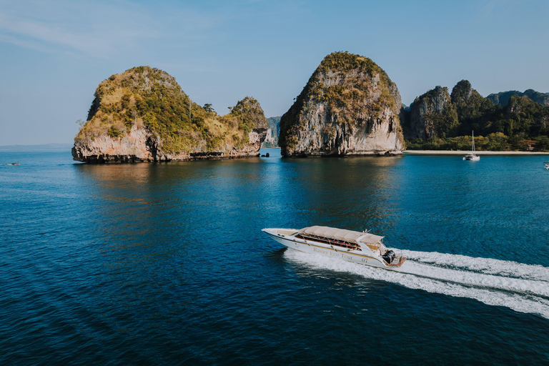 Krabi: Ao Nang Naar/van Phi Phi Met Snelle Snelboot OverdrachtAo Nang naar PhiPhi