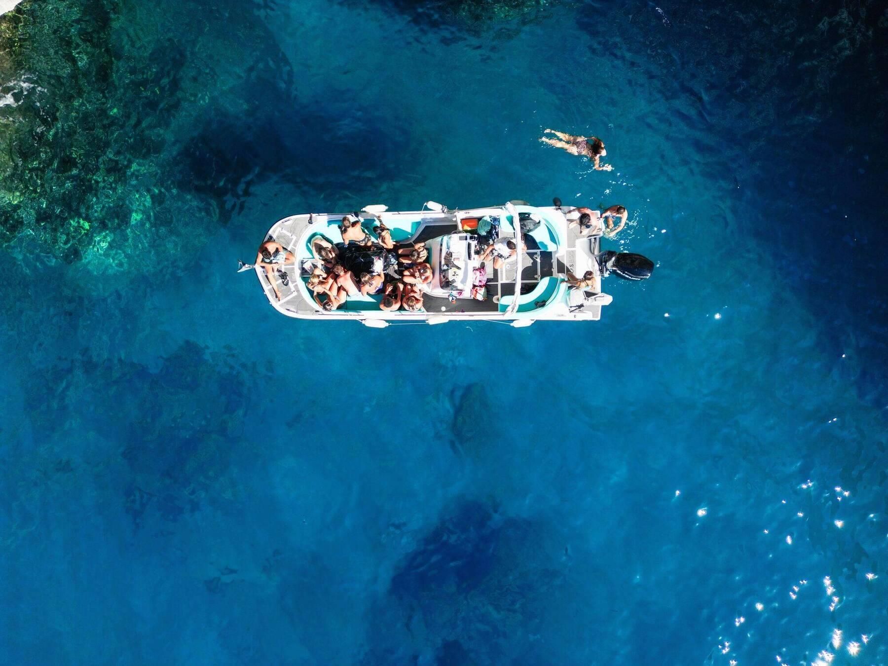 Korfu: Bootstour mit Freitauchen und Schnorcheln
