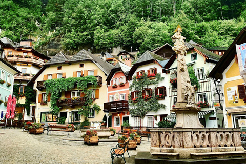 Au départ de Vienne : Excursion guidée à Melk, Hallstatt et Salzbourg