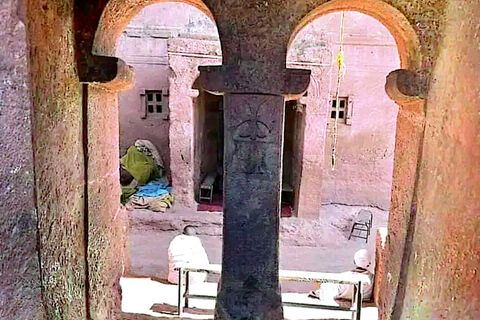 6-daagse tour naar Lalibela, Gondar, Simien-gebergte en ...Addis Abeba naar Gondar Siemens berg