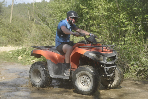 Alanya Family-Friendly Quad Safari River Off-Road Tour SINGLE QUAD SAFARI NO TRANSFER