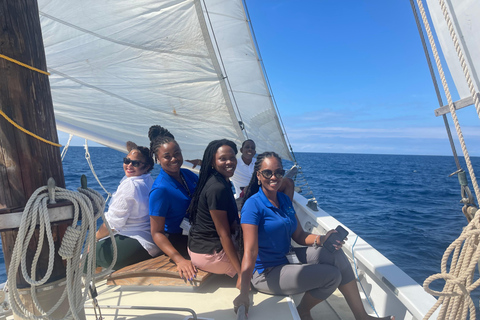 St. Kitts i Nevis: Schooner Alexander Hamilton Sailing ...