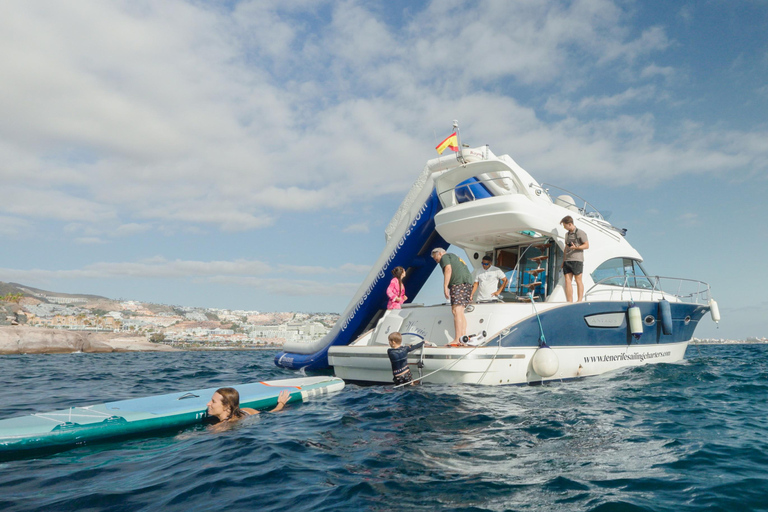 Tenerife: Private Luxury Yacht Sunset Cruise Tenerife: Private Luxury Motor Boat Sunset Cruise