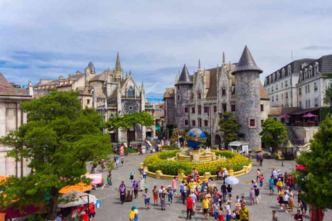 From Da Nang/Hoi An: Golden Bridge Ba Na Hills 1 day tour