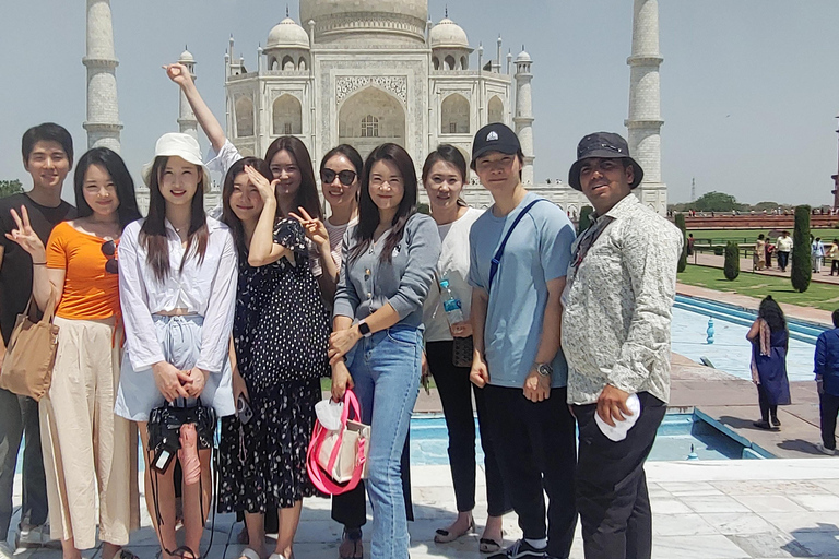 From delhi: Tajmahal tour by Gatimaan express All Inclusive All Inclusive