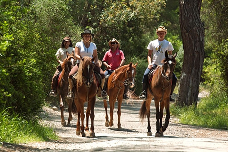 Antalya: Safari a caballo por el bosque y la playa
