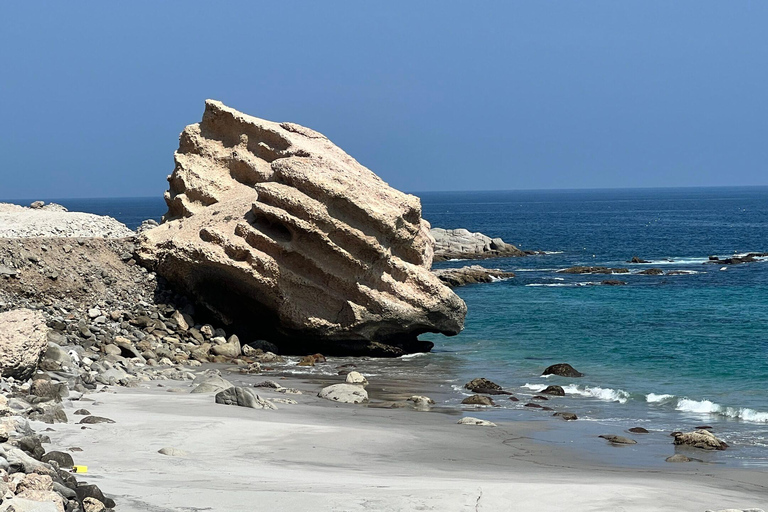 Salalah: Coastal Highway Tour to Fushi Dunes & Hasik Beach