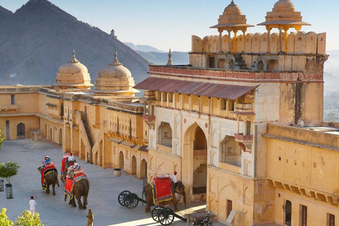 Jaipur Full-Day Sightseeing Tour From Delhi By Private Car Tour with Car, Guide, Entry Tickets and Meal