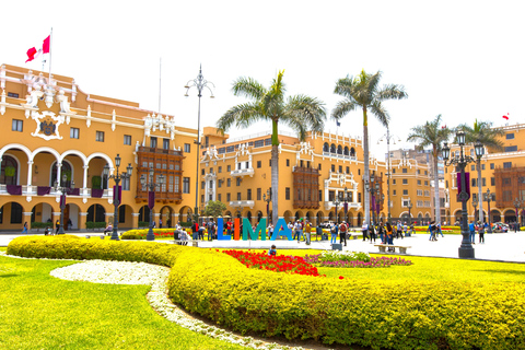 Lima: wycieczka po mieście + panoramiczny autobus 360°Lima: Wycieczka po mieście + autobus panoramiczny 360°