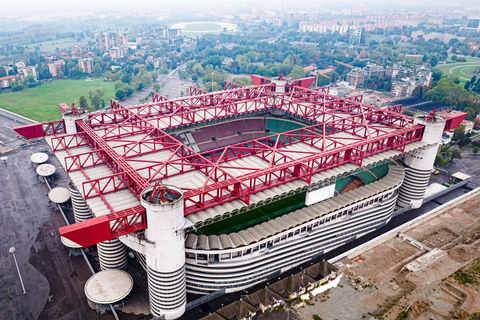 San Siro Stadium Skywalk Tour in Milan Architecture tour of the exterior of the Meazza Stadium