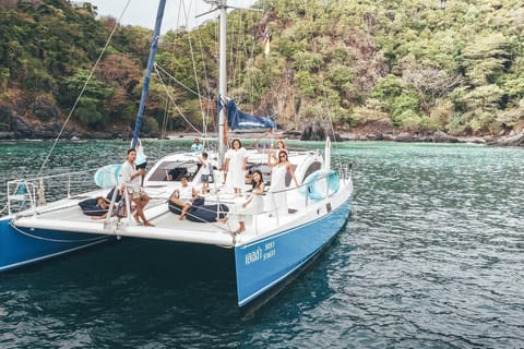 Phuket: Private Catamaran Cruise with Kayaking & Snorkeling