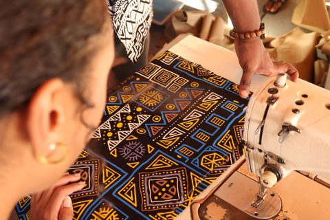 Kigali: Kimironko Market Tour and Sewing Workshop KIMONO MAKING