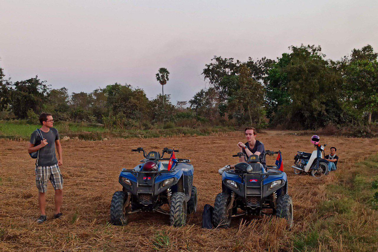 Phnom Penh: Sunset Quad Bike Tour with Hotel Pickup