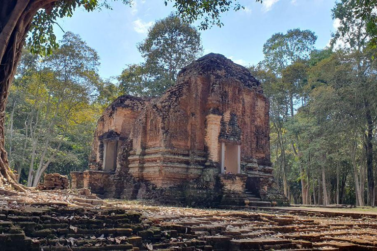 Viagem de 1 dia para Sambor Preikuk, Kuhak Nokor e Spider Market