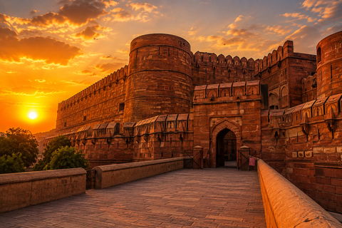 Agra: Evening Guided Tour with Sunset View of the Taj Mahal Agra: Evening Tour with Sunset View of the Taj Mahal