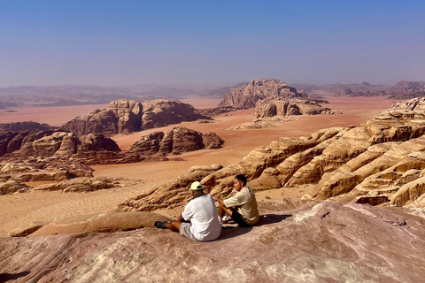 WADI RUM:FULL-DAY DESERT TOUR WITH LOCAL GUIDE, SUNSET & TEA