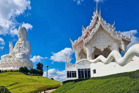 Chiang Mai: Templos do Buda Branco, Azul e Grande em Chiang Rai