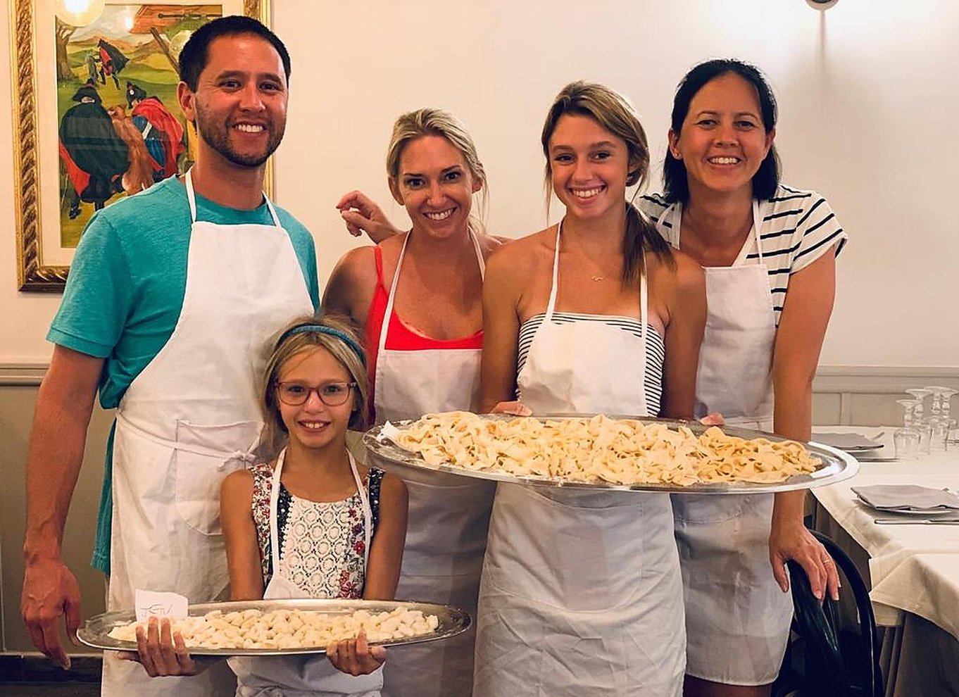 Rom: Pasta- og tiramisu-kursus i Trastevere med fin vin