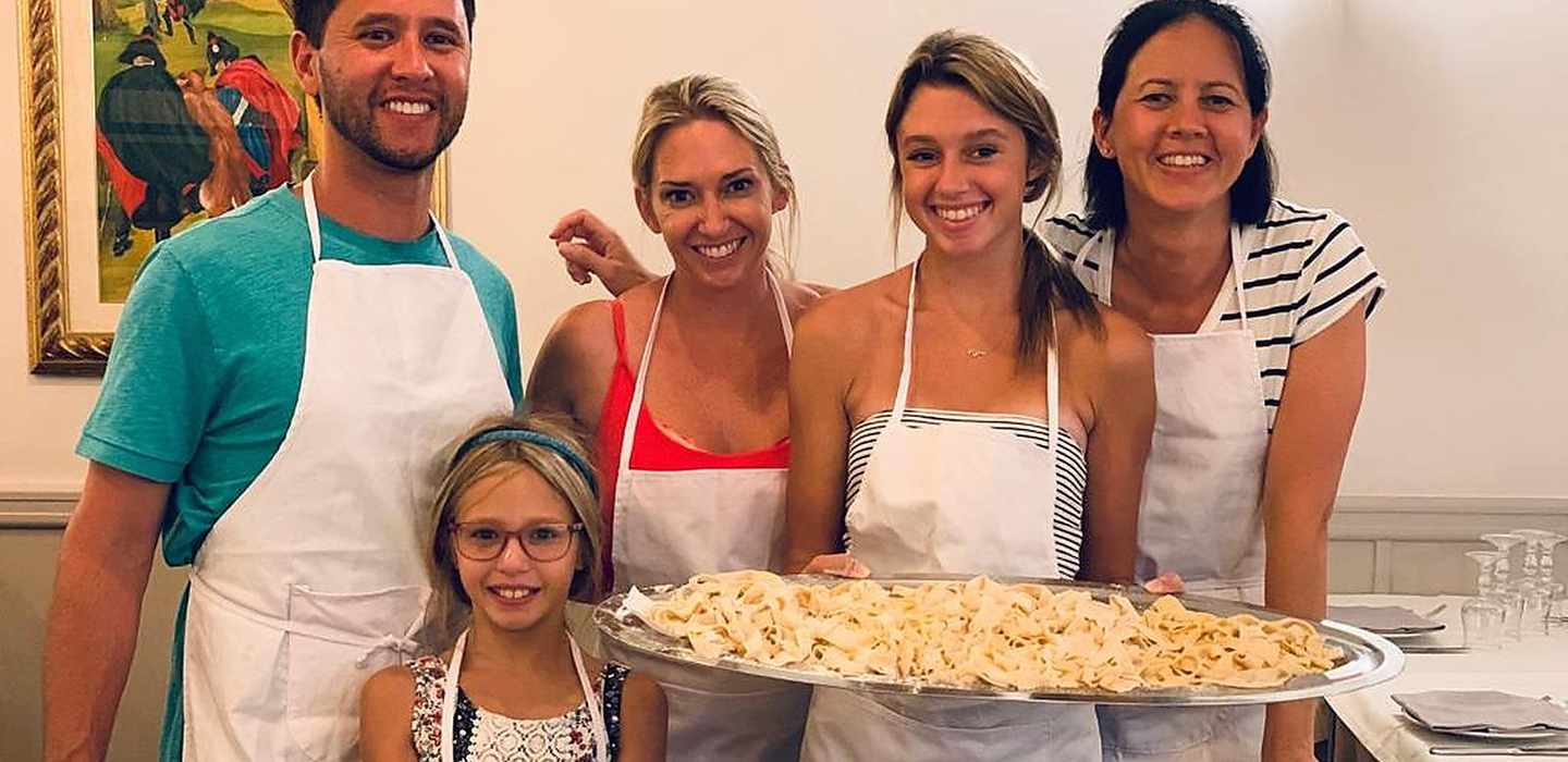 Rom: Pasta- & Tiramisu-Kochkurs in Trastevere mit Spitzenwein