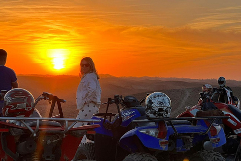 From Marrakech: Agafay Desert Quad Biking Tour with Transfer