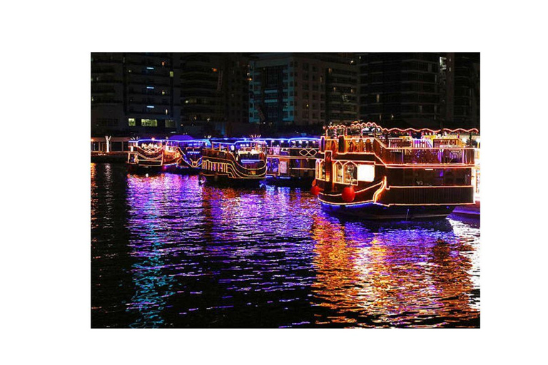 Dubai: Best Dhow Cruise Dinner MarinaDubai: Dhow Cruise Dinner Marina