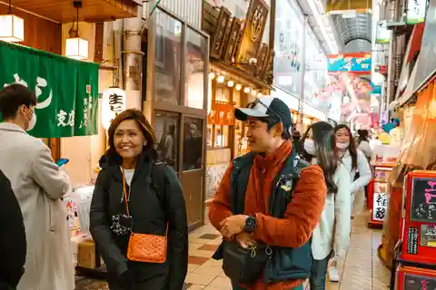 Osaka cachée - Yukaku Red Light Tour et aventure culinaire