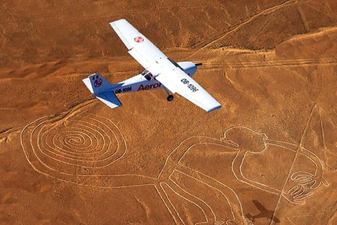 Vanuit Lima: Nazca-lijnen overvliegen All Inclusive dag