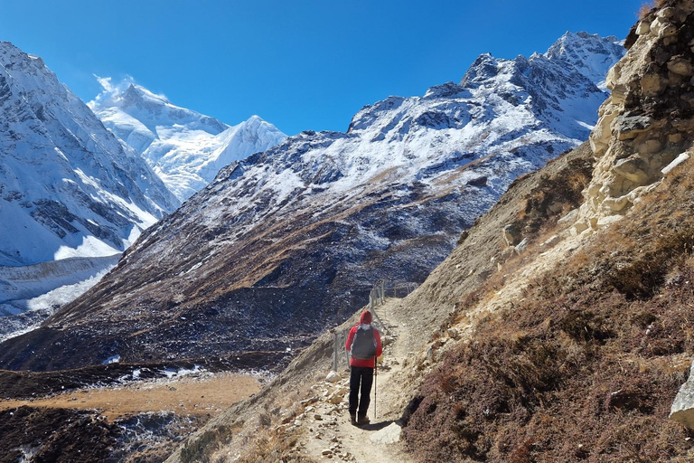 Manaslu Circuit trektocht in Nepal.