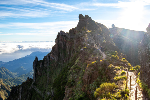 PR1 Guided Tour Pico Areeiro - Pico Ruivo W/Ticket included Caniço Pick Up Point