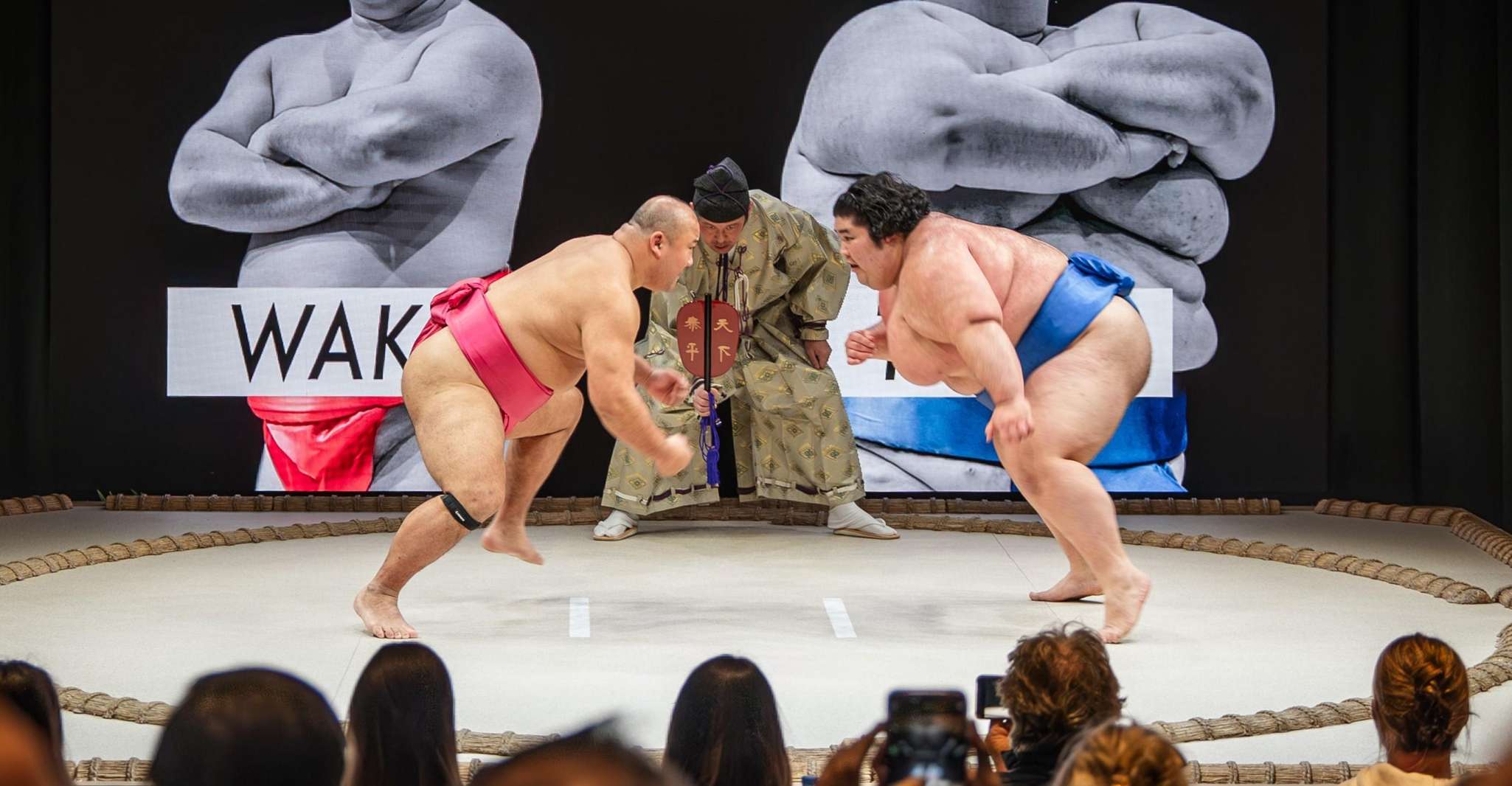 Osaka: Sumo Show with Bento or Snack at Sumo Hall Hirakuza photo 1
