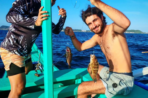Boracay Private Island Hopping with Fishing & Island Explore Sunset Island Hopping with Fishing (4-7 Pax)