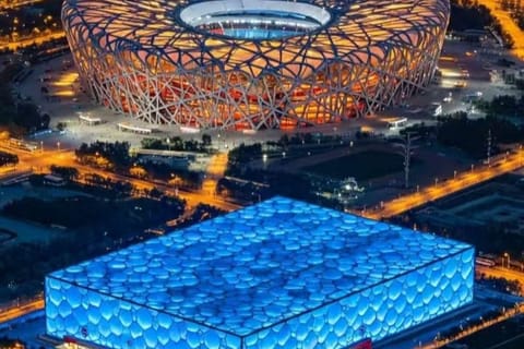 Beijing: CCTV, Bird's Nest & Water Cube Experience