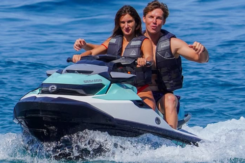 Desde Lombok: esnórquel en las 3 Gili y moto acuática en SenggigiDesde Lombok: snorkel y moto de agua en Senggigi