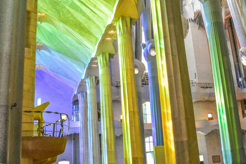 Private Tour in Barcelona Sagrada Familia with Tickets Private Tour+Ticket: Lights & Shadows of the Sagrada Familia