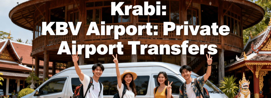 Krabi: Transfers Particulares do Aeroporto Internacional de Krabi (KBV)