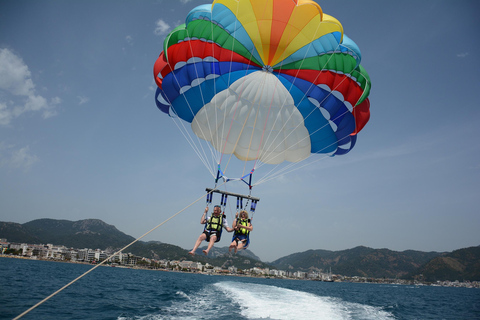 Marmaris Watersport Parasaling Experience with Hotel Pickup Parasailing Experience for Double Participants