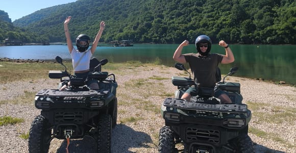 Rovinj: Geführte Quad-Tour mit Panoramablick auf den Lim-Fjord