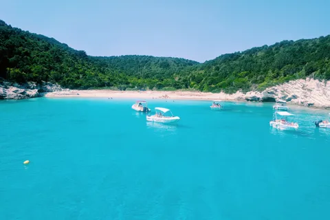 Corfu: Paxos Island Full-Day Cruise with Blue Caves