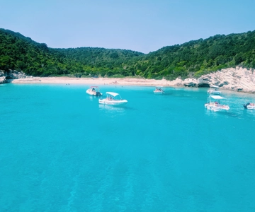 Corfu: Paxos Island Full-Day Cruise with Blue Caves