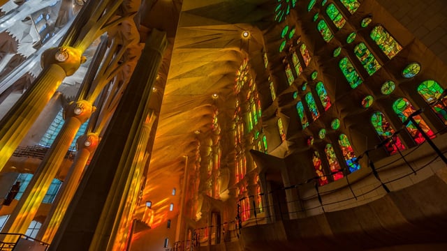 Barcelone : Visite guidée de la Sagrada Familia avec entrée express