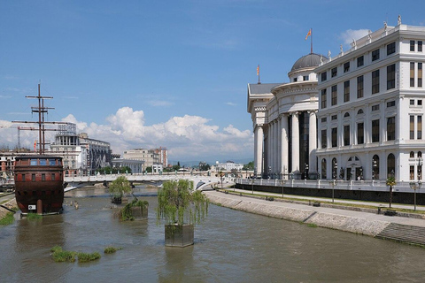 (Copie de) PROJET SKOPJE 2014 - Visite à pied de la villeVisite de la ville de Skopje