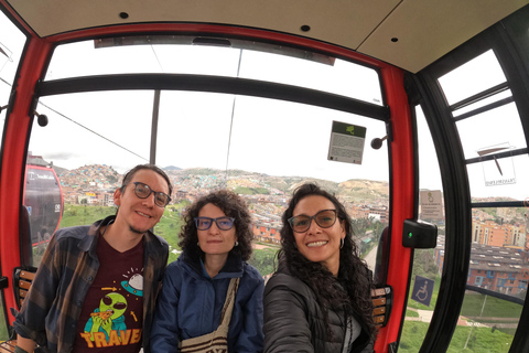 玻利瓦尔城区缆车、游览和涂鸦工作坊玻利瓦尔城区缆车、游览和涂鸦工坊