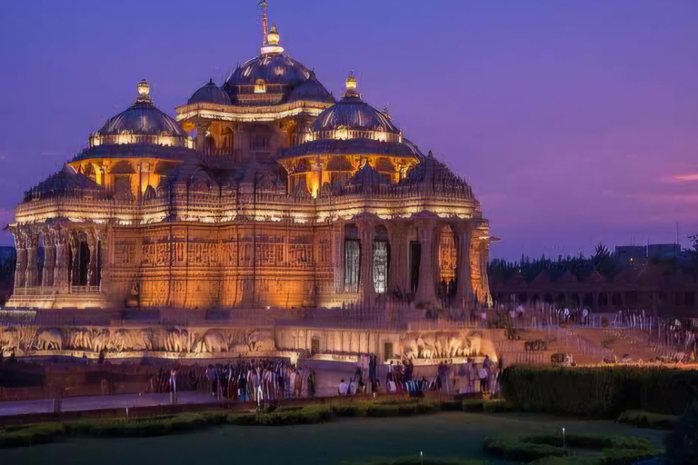 Delhi: Private City Tour with Lotus and Akshardham Temple