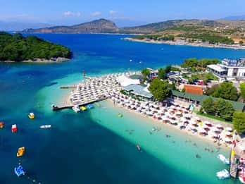 From Durres/Golem/Tirana: Saranda, Blue Eye and Ksamil Tour